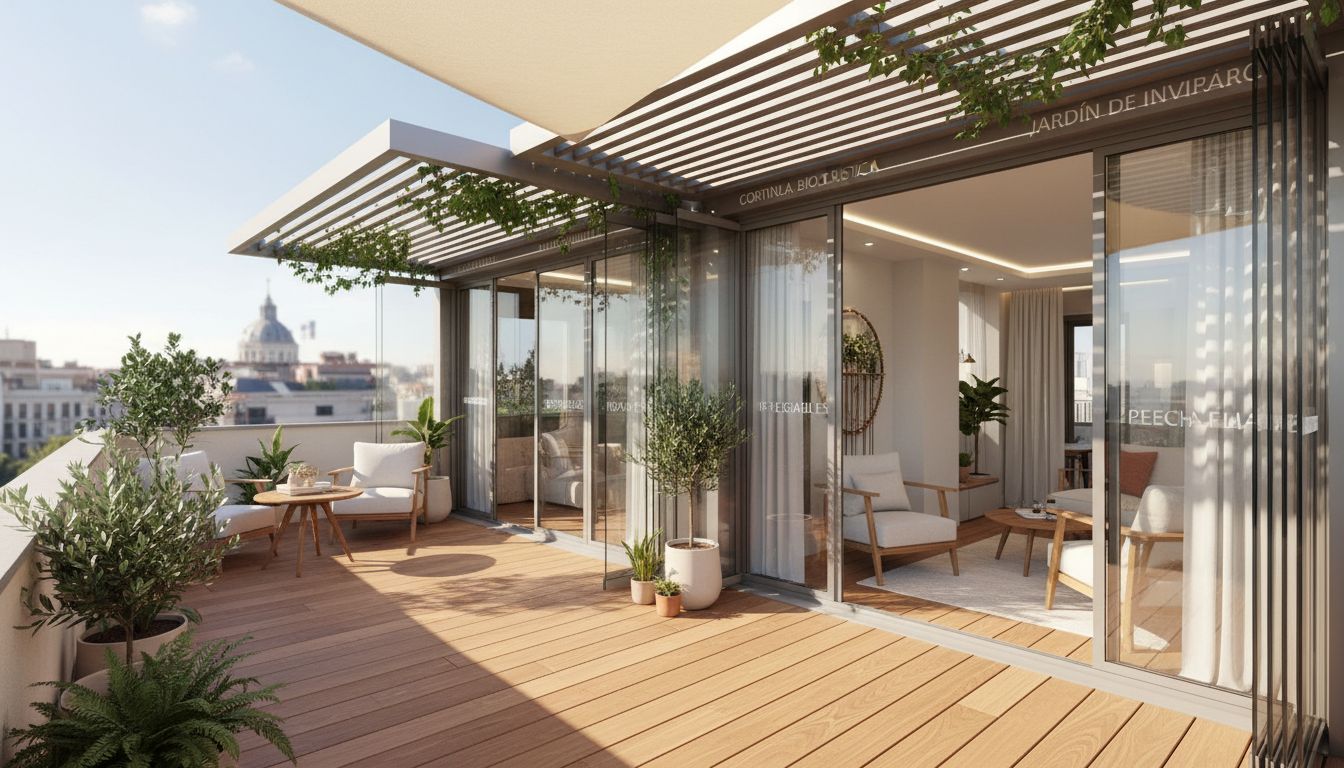 aprovecha las nuevas subvenciones para transformar balcones y aticos en espacios confortables y sost