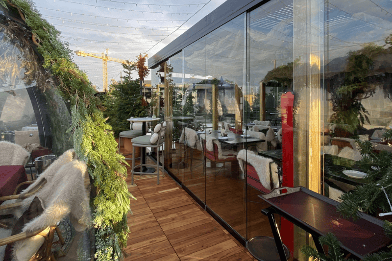 cortinas de cristal para terrazas en Madrid