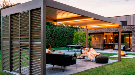 pergola bioclimatica renson